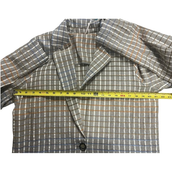 Free People Better Together Plaid Blazer - Picture 7 of 8